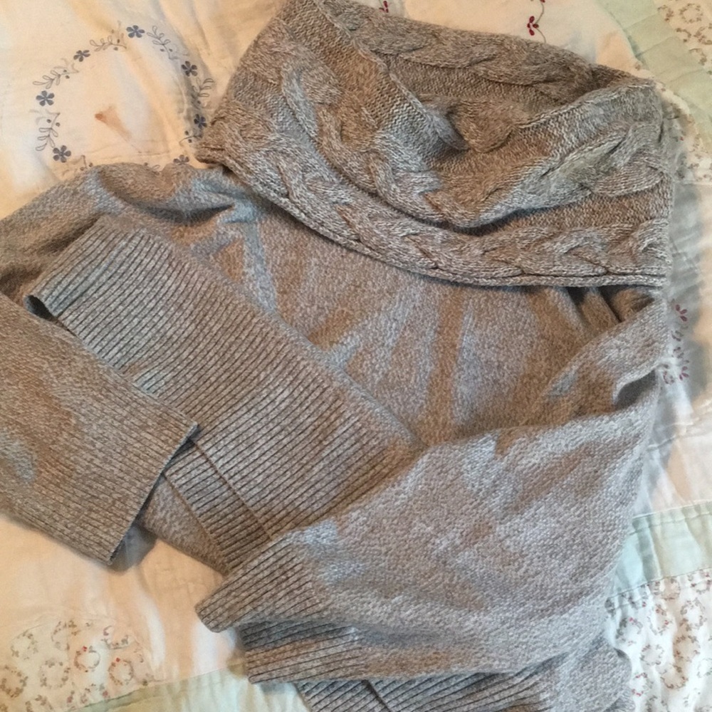 Cowl neck sweater